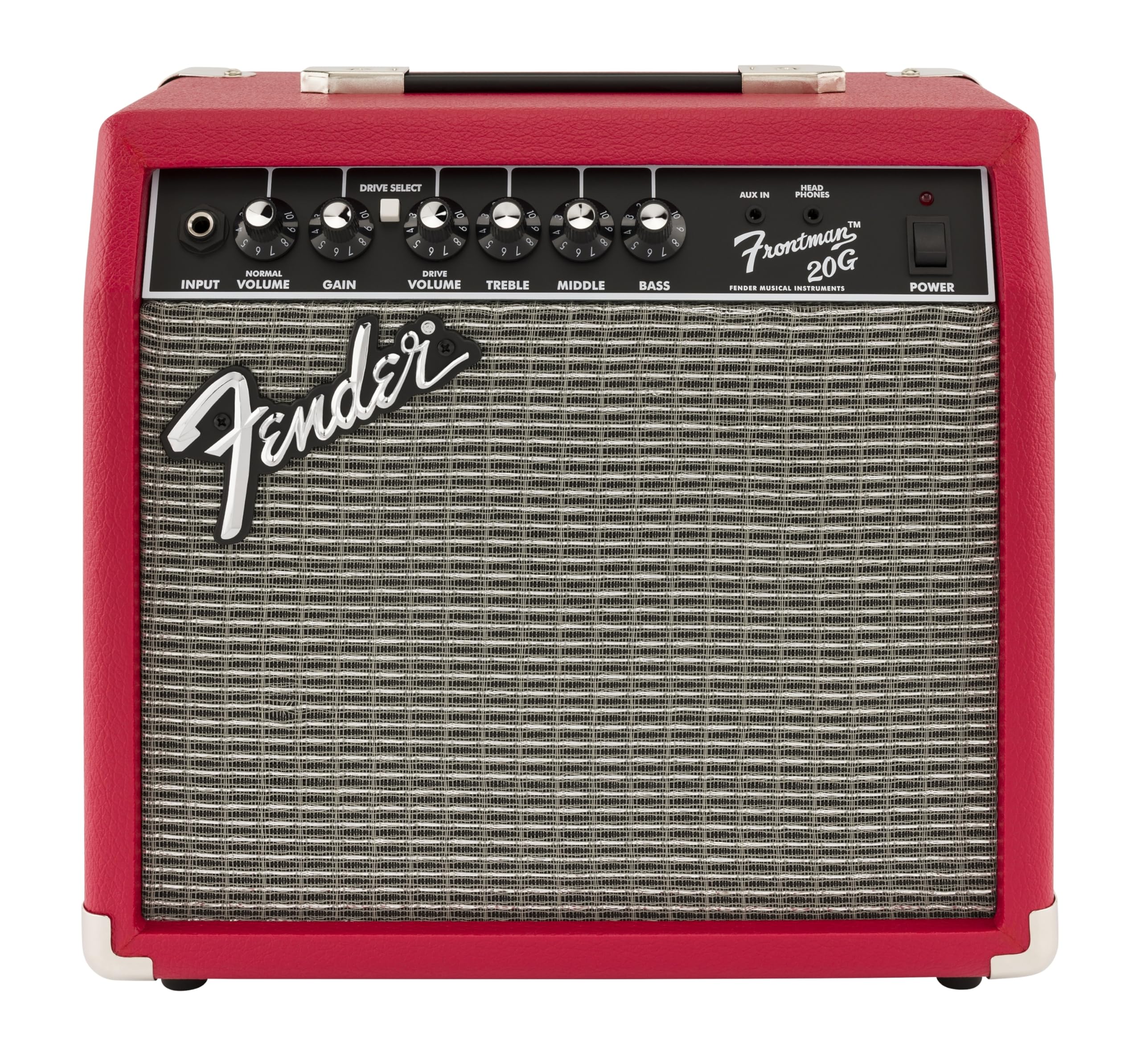 Foto 1 | Amplificador De Guitarra Fender Frontman 20g 20w Con 2 Años De Garantía Rojo - Venta Internacional.