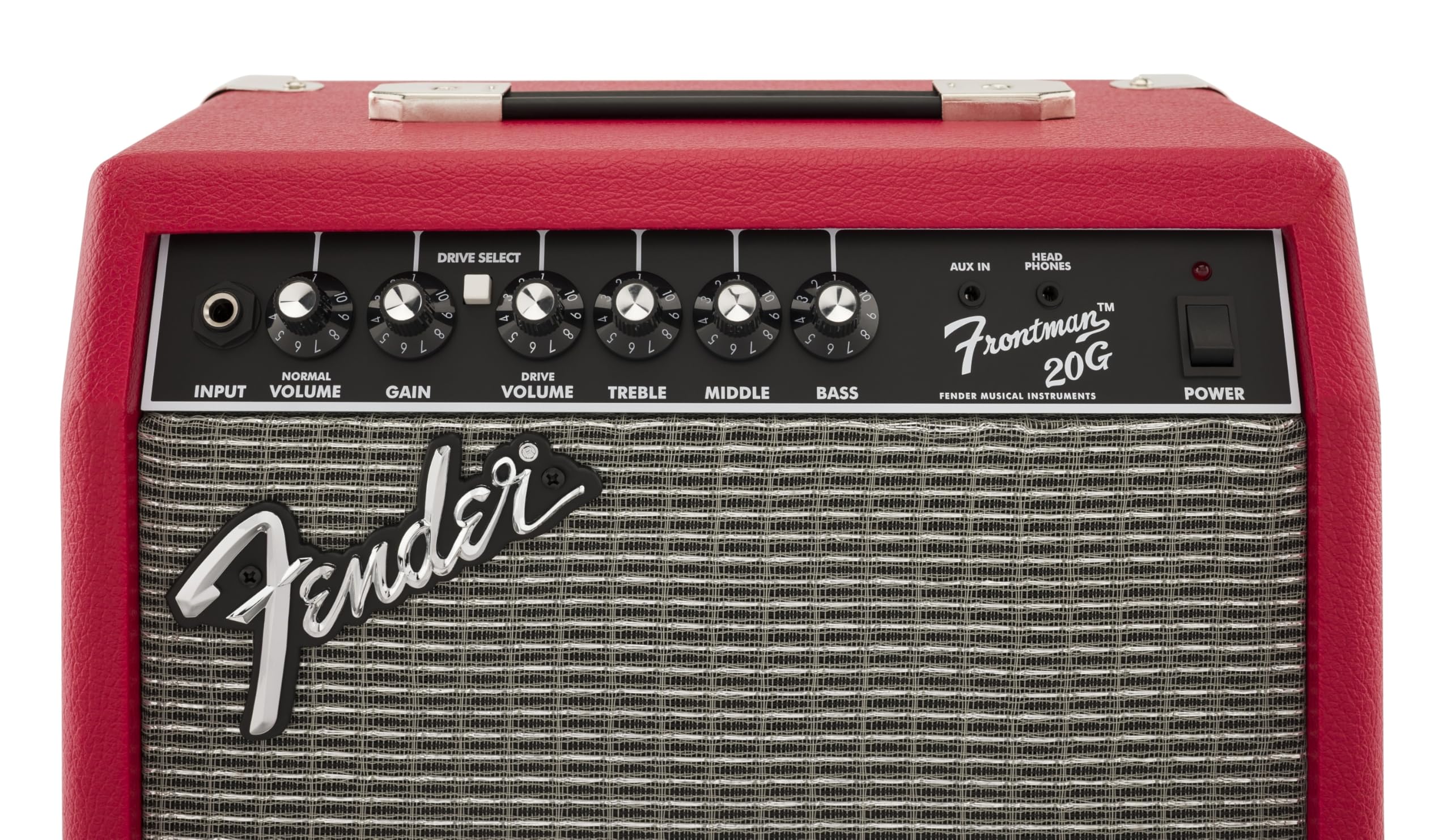 Foto 5 pulgar | Amplificador De Guitarra Fender Frontman 20g 20w Con 2 Años De Garantía Rojo - Venta Internacional.