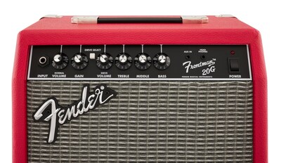 Foto 4 | Amplificador De Guitarra Fender Frontman 20g 20w Con 2 Años De Garantía Rojo - Venta Internacional.