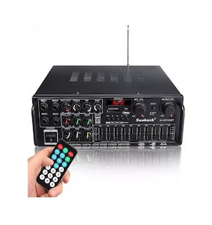 Foto 2 | Amplificador de Audio Sunbuck Bluetooth Negro
