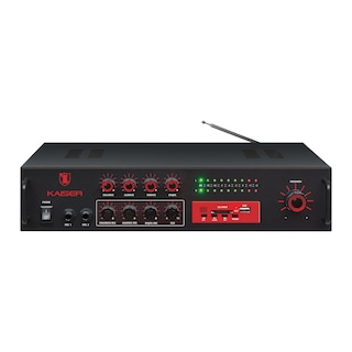 Foto 2 | Amplificador Profesional Kaiser MIX-2301DUSB Negro
