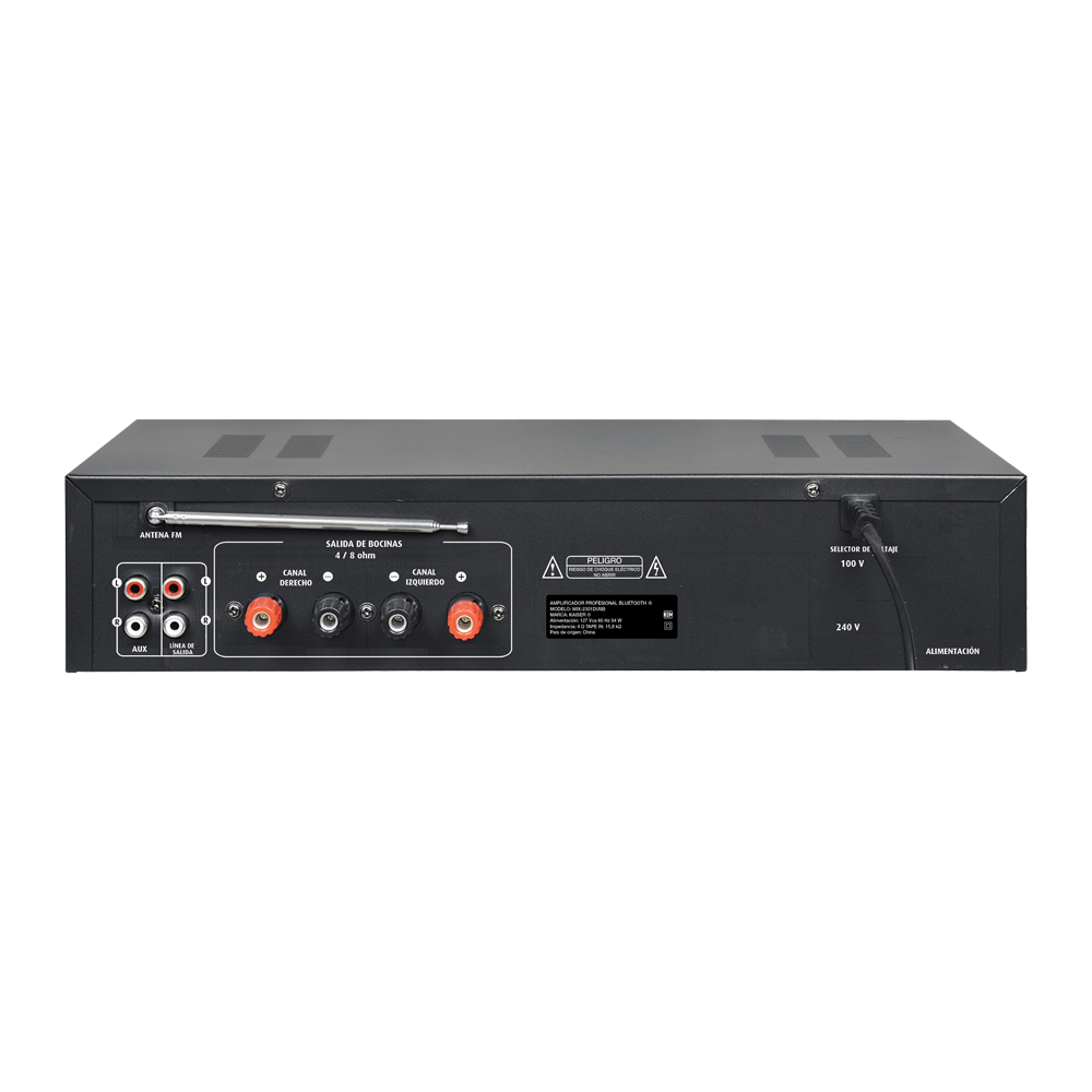 Foto 4 | Amplificador Profesional Kaiser MIX-2301DUSB Negro