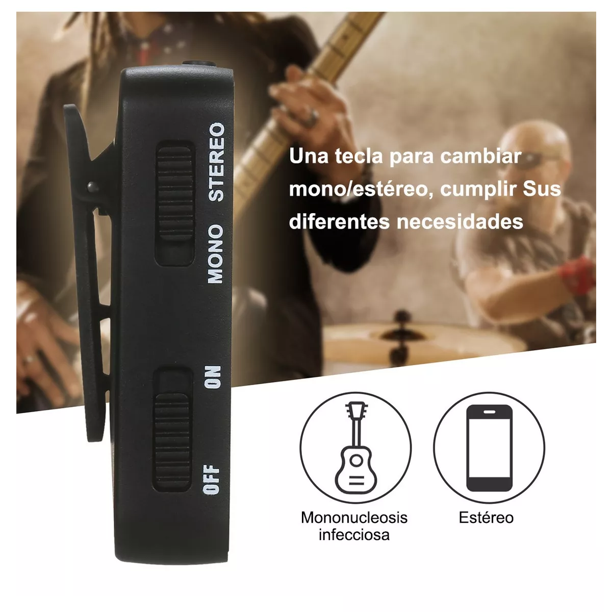 Foto 4 pulgar | Sistema Inalambrico De Monitoreo Personal Eo Safe Imports Esi-12321 Negro