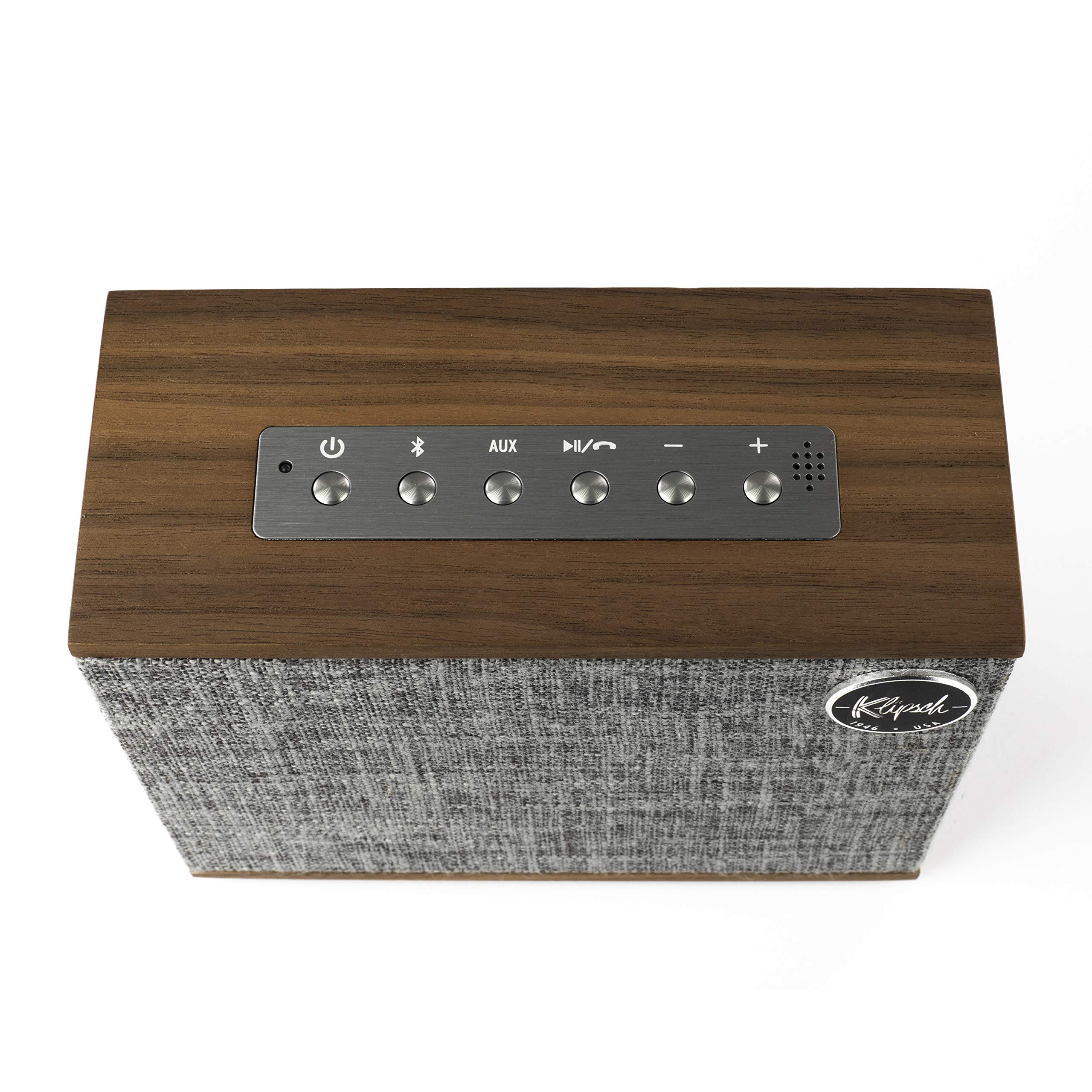 Foto 4 pulgar | Altavoz Bluetooth Portátil Klipsch Heritage Groove Walnut - Venta Internacional.