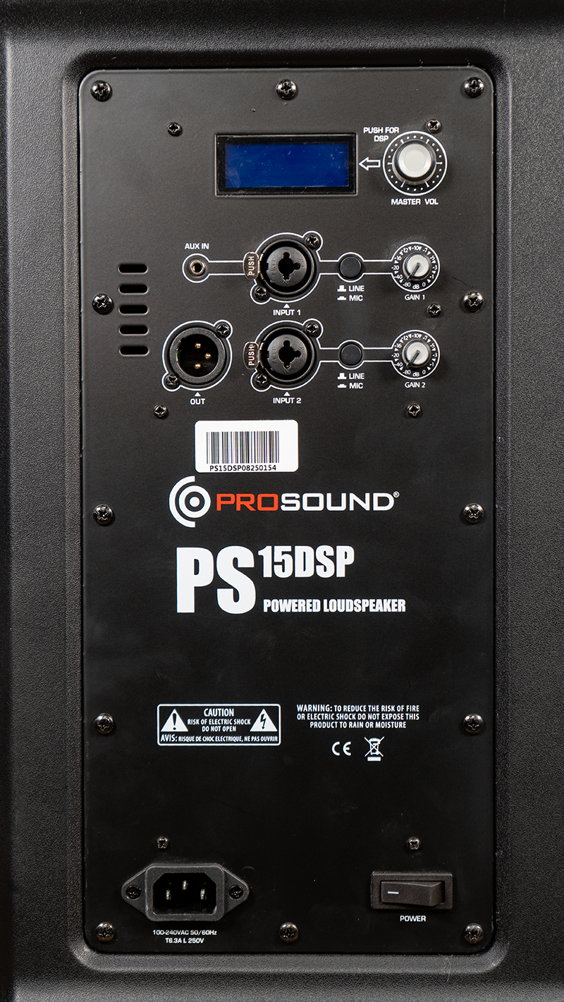 Foto 2 | Bafle Amplificado 15 Pulgadas 1000w Prosound PS-15DSP