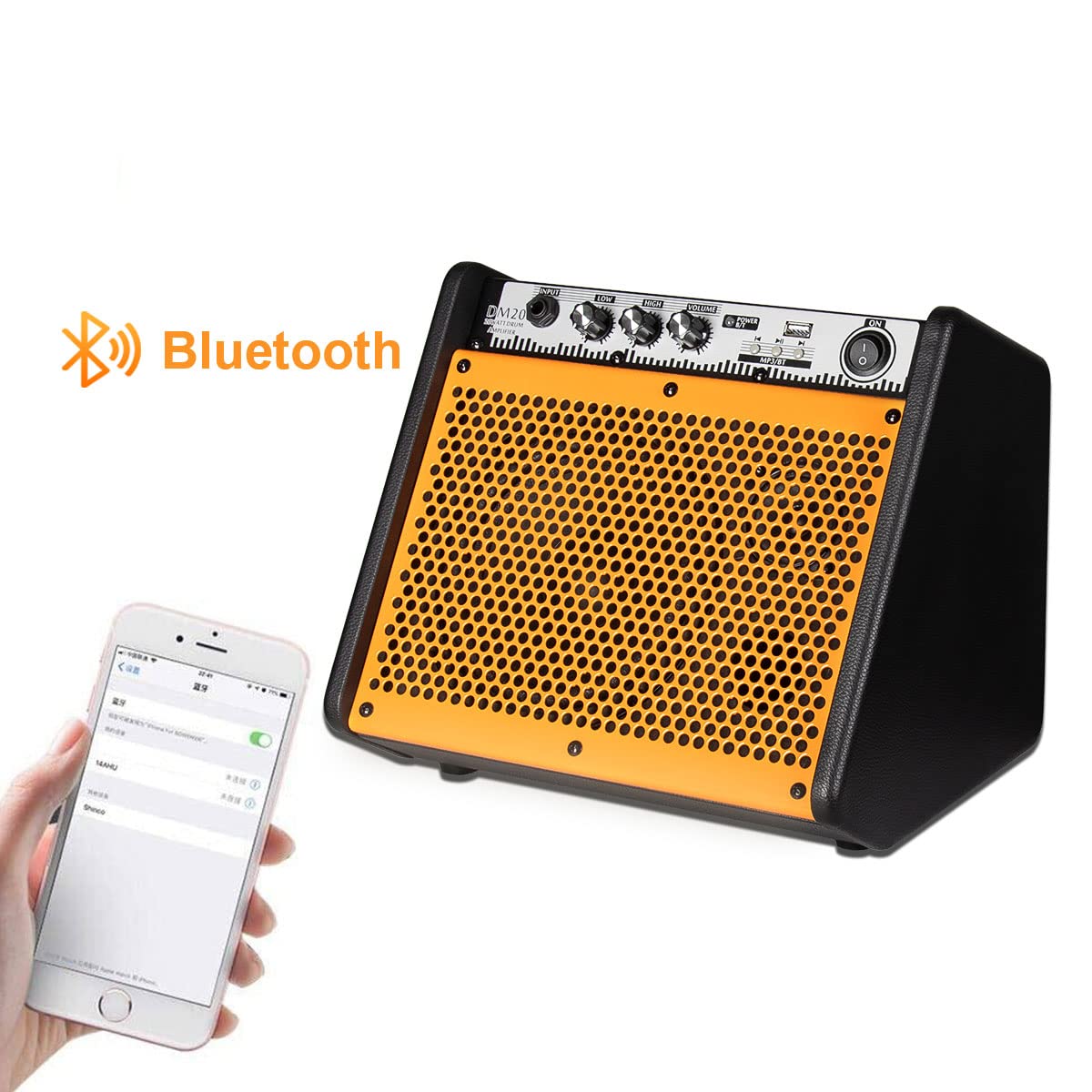 Foto 4 pulgar | Amplificador De Teclado Coolmusic 20w Bluetooth Con Interfaz Usb - Venta Internacional.