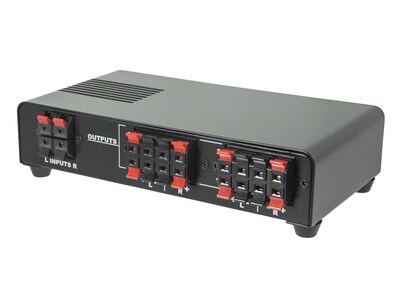 Foto 2 | Selector de Altavoces Monoprice 4 Canales Negro 140 W - Venta Internacional