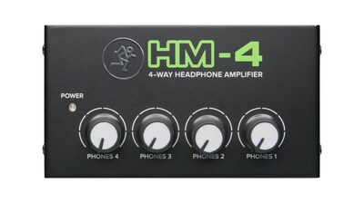 Foto 3 | Amplificador De Auriculares Mackie Hm-4 De 4 Canales De Nivel Individual - Venta Internacional.
