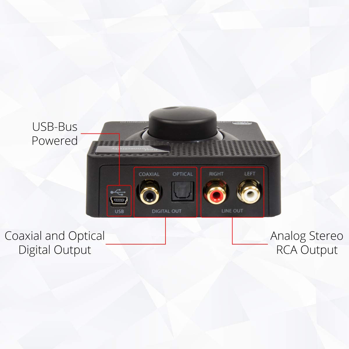 Foto 6 pulgar | Amplificador De Auriculares Syba Sonic 24 Bits 96 Khz Usb Dac Sd-dac63116 - Venta Internacional.