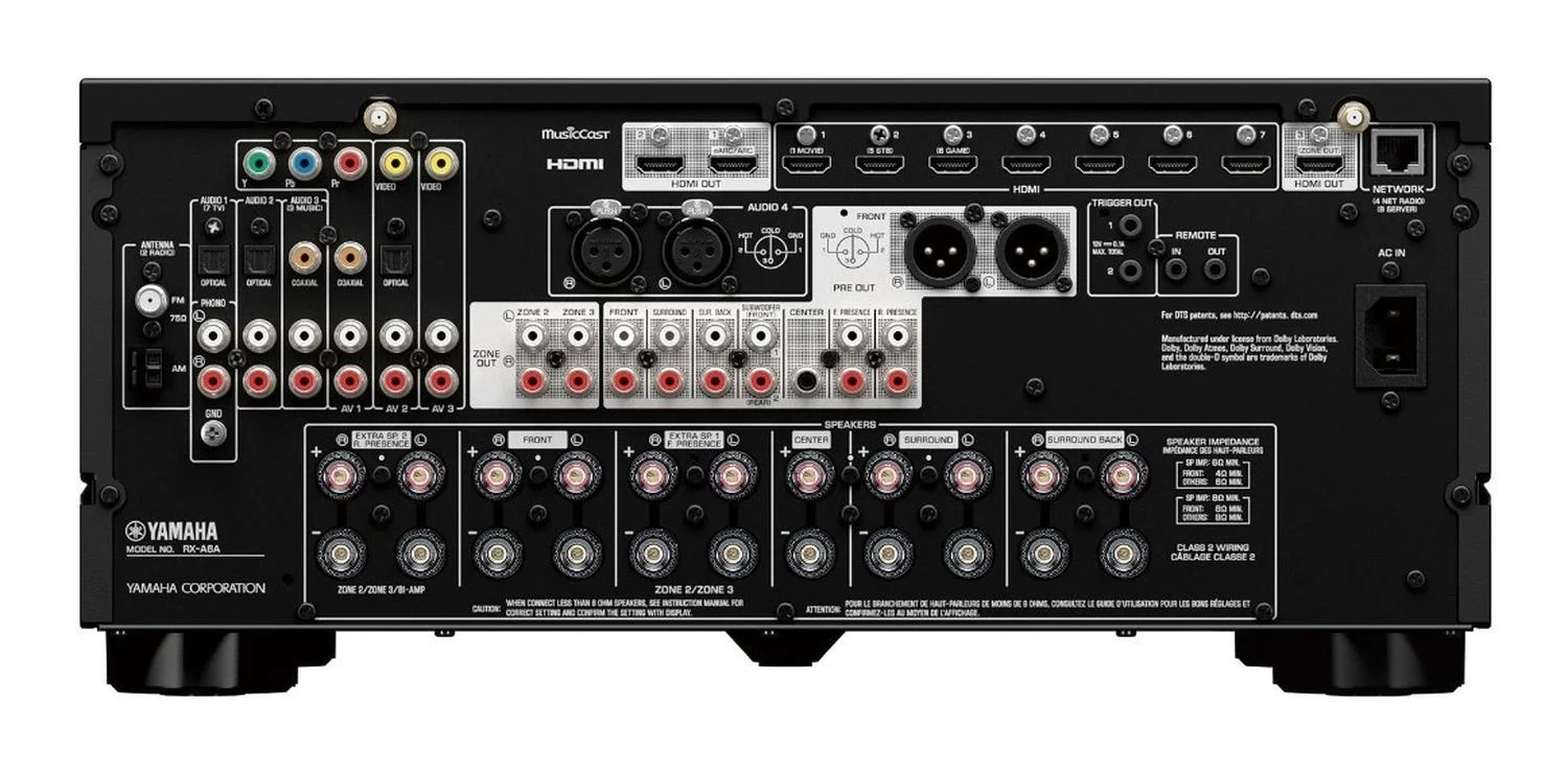 Foto 3 pulgar | Amplificador Yamaha Rxa6a Negro