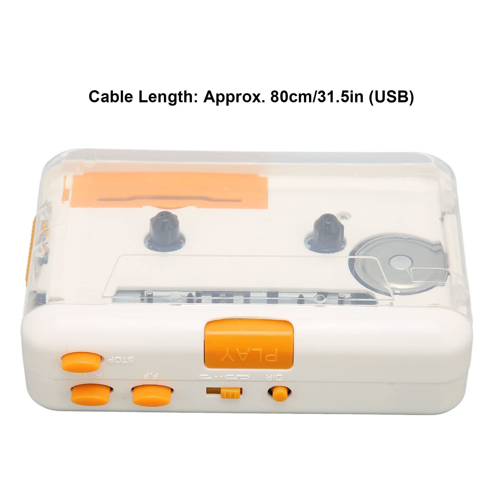 Foto 4 | Convertidor De Casetes Ashata Reproductor De Casetes Portátil A Mp3 - Venta Internacional.