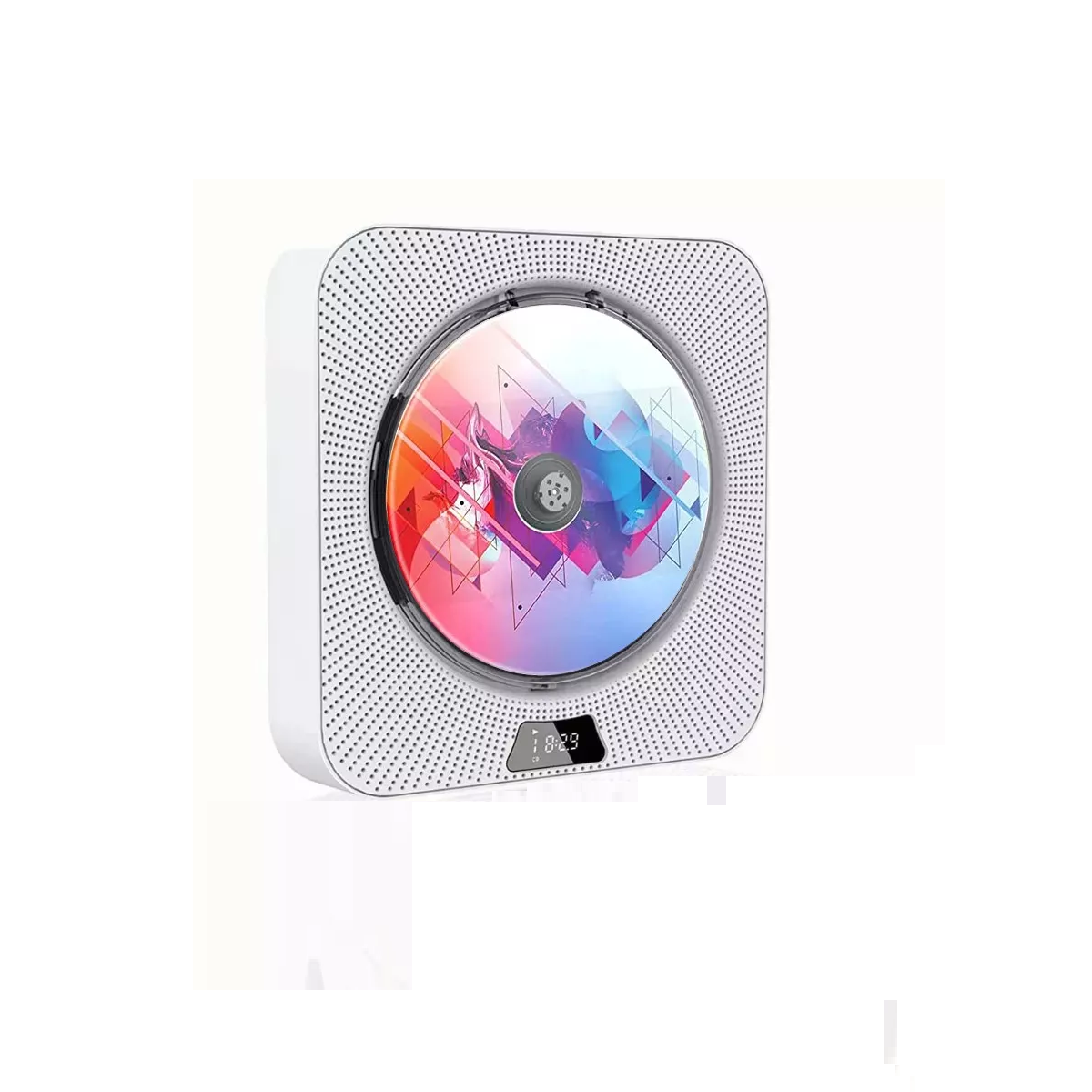 Foto 2 pulgar | Reproductor de CD Bluetooth Pantalla LED Player Eo Safe Imports Esi-6406 color Blanco