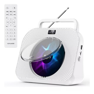 Foto 1 | Reproductor de Cd Eo Safe Imports Negro con Bluetooth