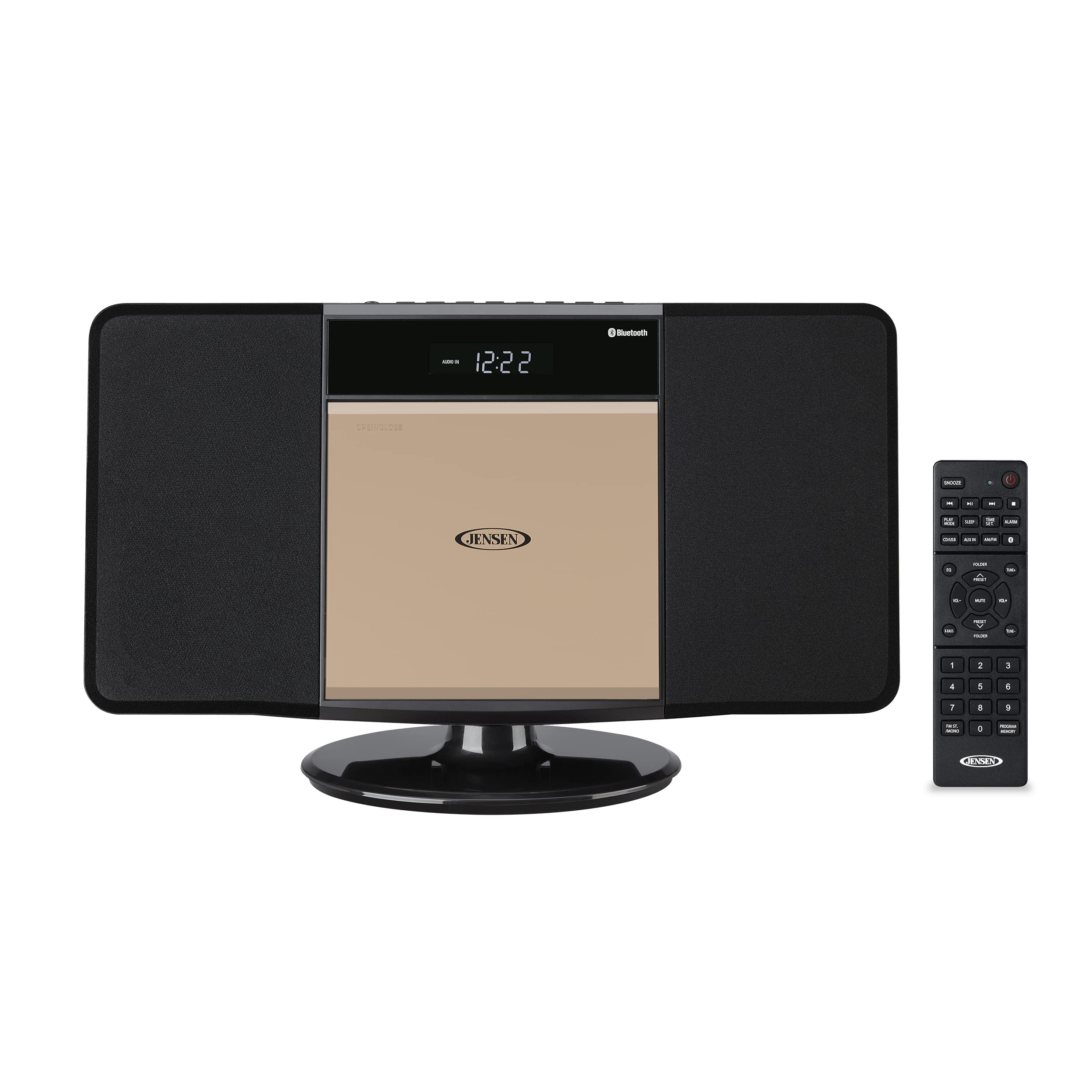 Foto 1 | Sistema De Música Estéreo Bluetooth Jensen Jbs-300 Champagne Gold - Venta Internacional.