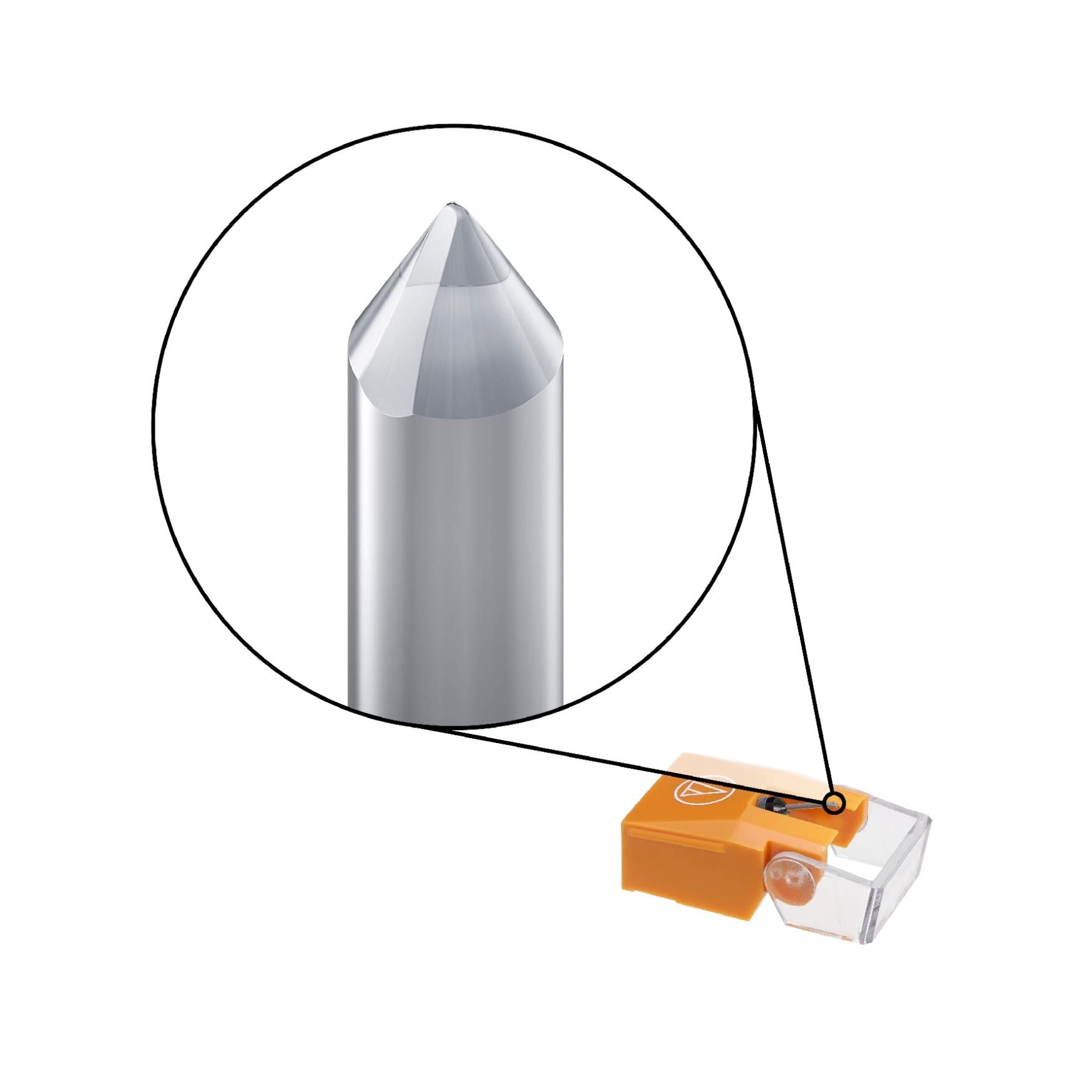 Foto 6 | Lápiz Capacitivo De Repuesto Audio-technica Vmn30en Naranja - Venta Internacional.