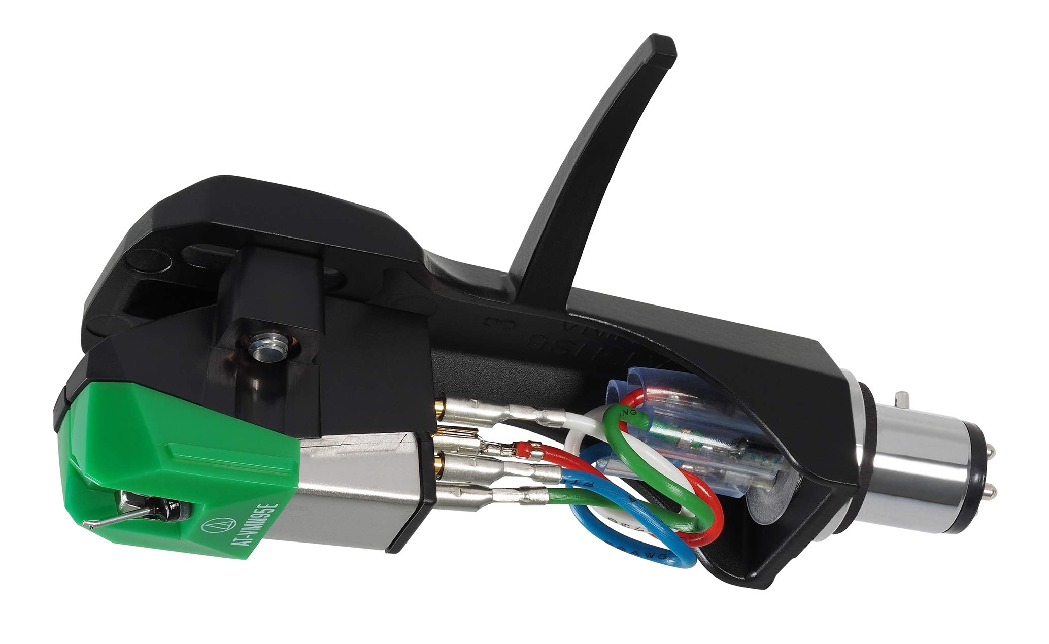 Foto 2 pulgar | Kit Combinado De Cabezal Y Cartucho Para Tocadiscos Audio-technica At-vm95e/h, Color Verde - Venta Internacional.
