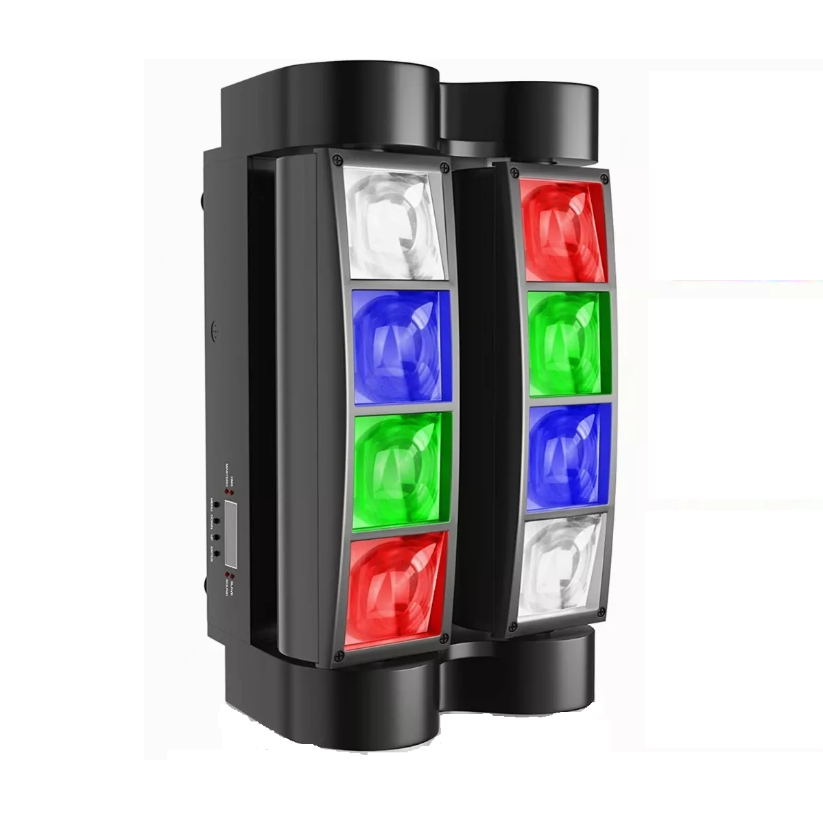 Foto 2 pulgar | Mini Spider Eo Safe Imports ESI-3912 color Negro RGBW Efectos Luz LED Láser Luces DJ