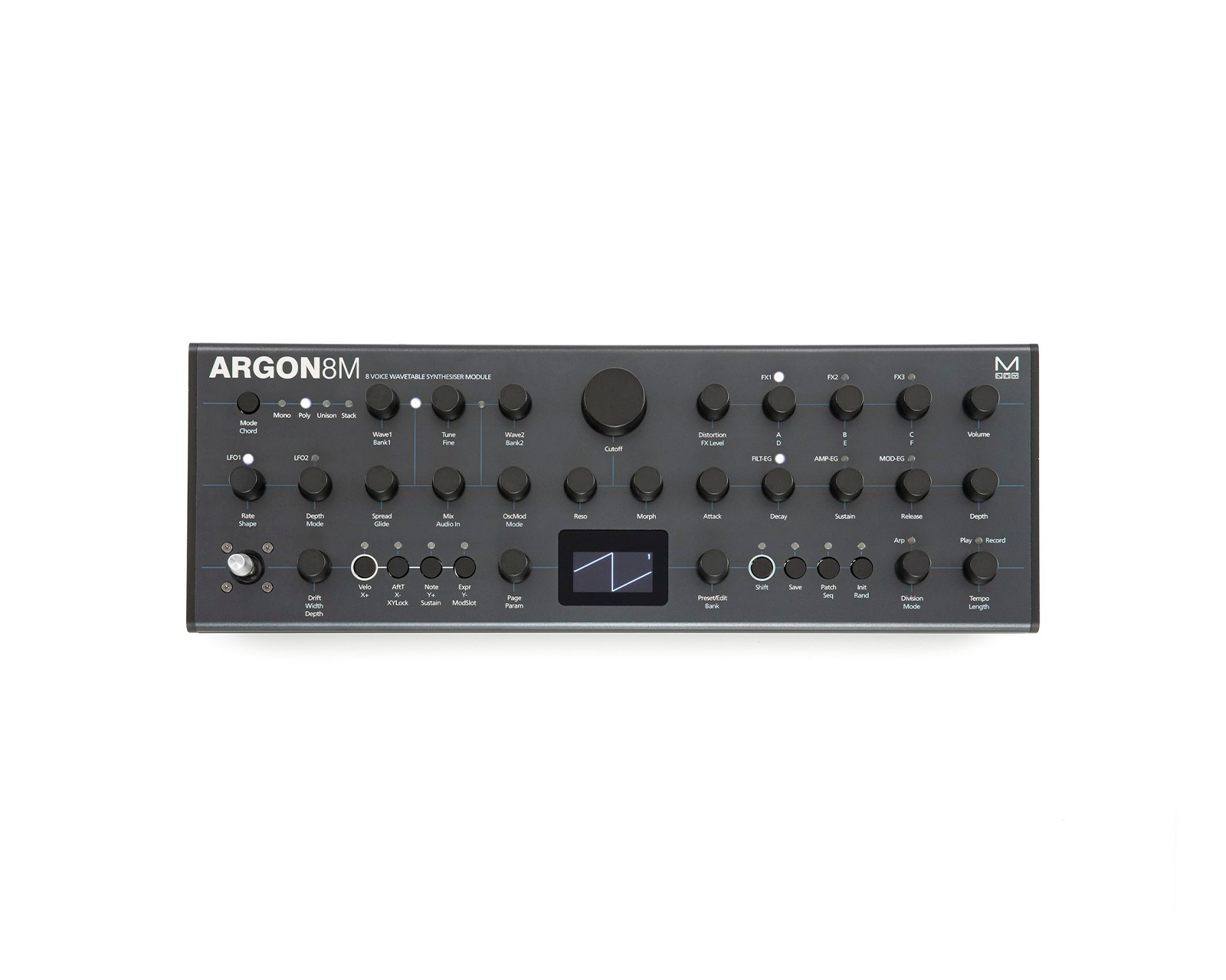 Foto 1 | Sintetizador Polifónico de 8 Voces Modal Electronics ARGON8M color Negro