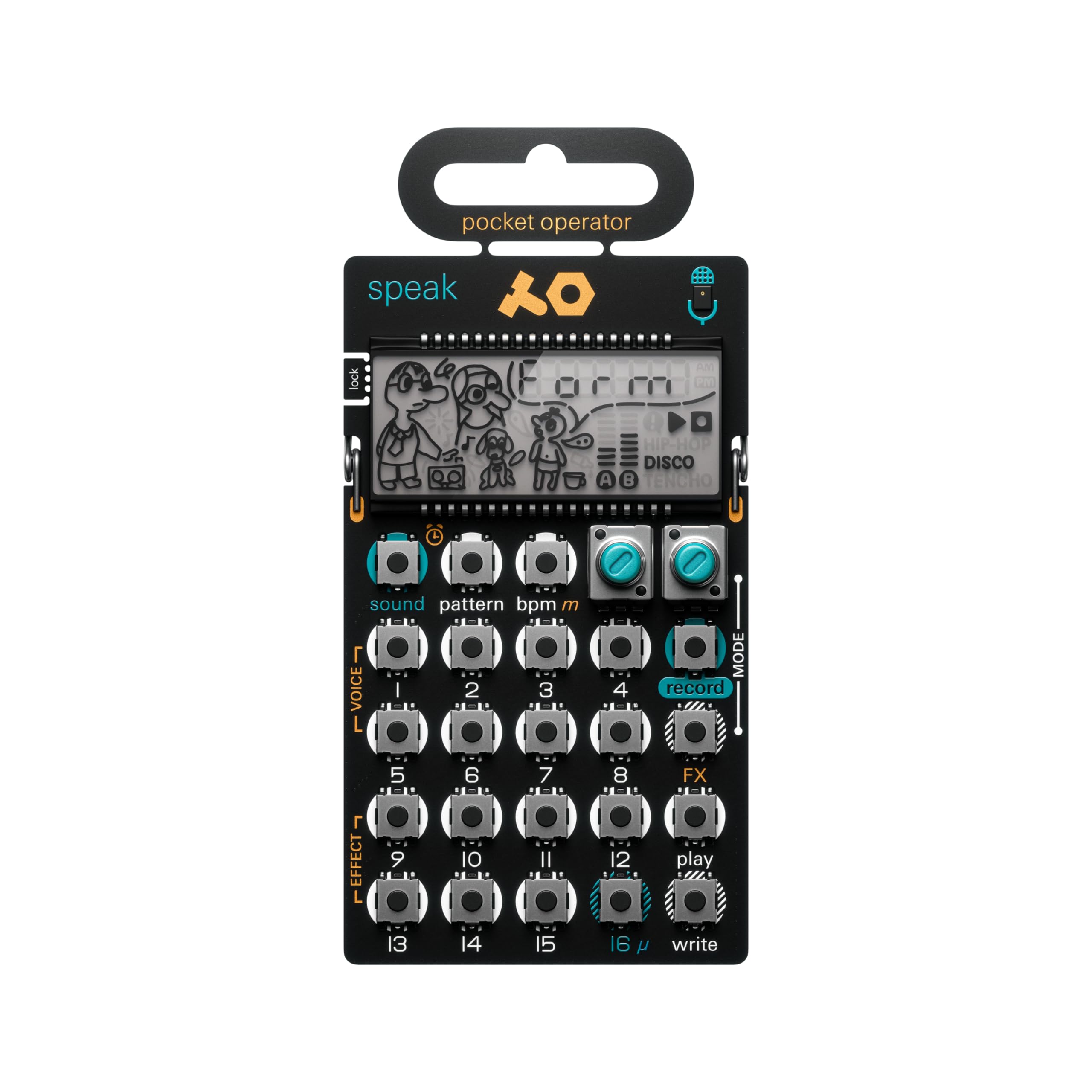 Foto 2 pulgar | Sintetizador Vocal, Sampler, Secuenciador, Teenage Engineering Po-35 - Venta Internacional.