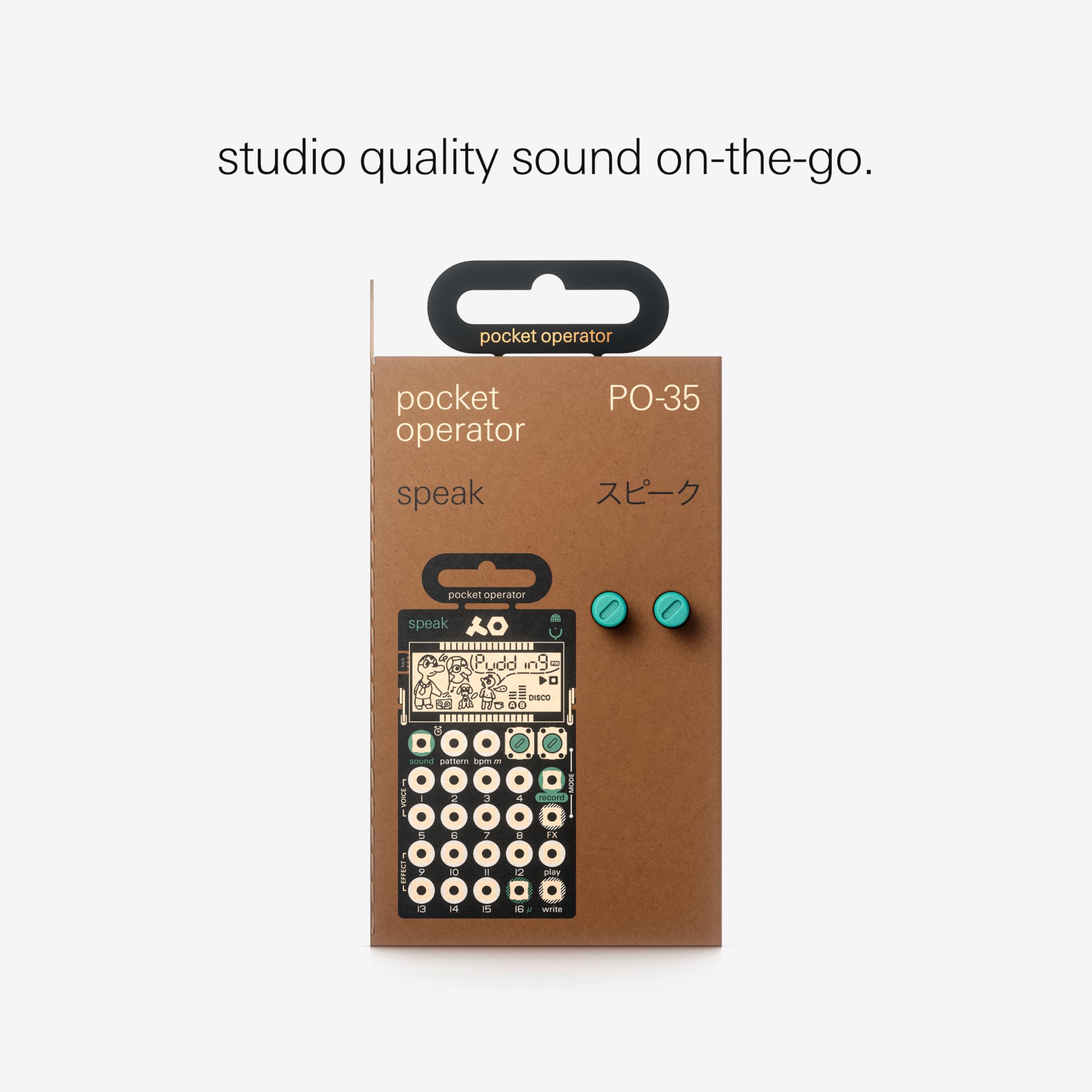 Foto 4 pulgar | Sintetizador Vocal, Sampler, Secuenciador, Teenage Engineering Po-35 - Venta Internacional.