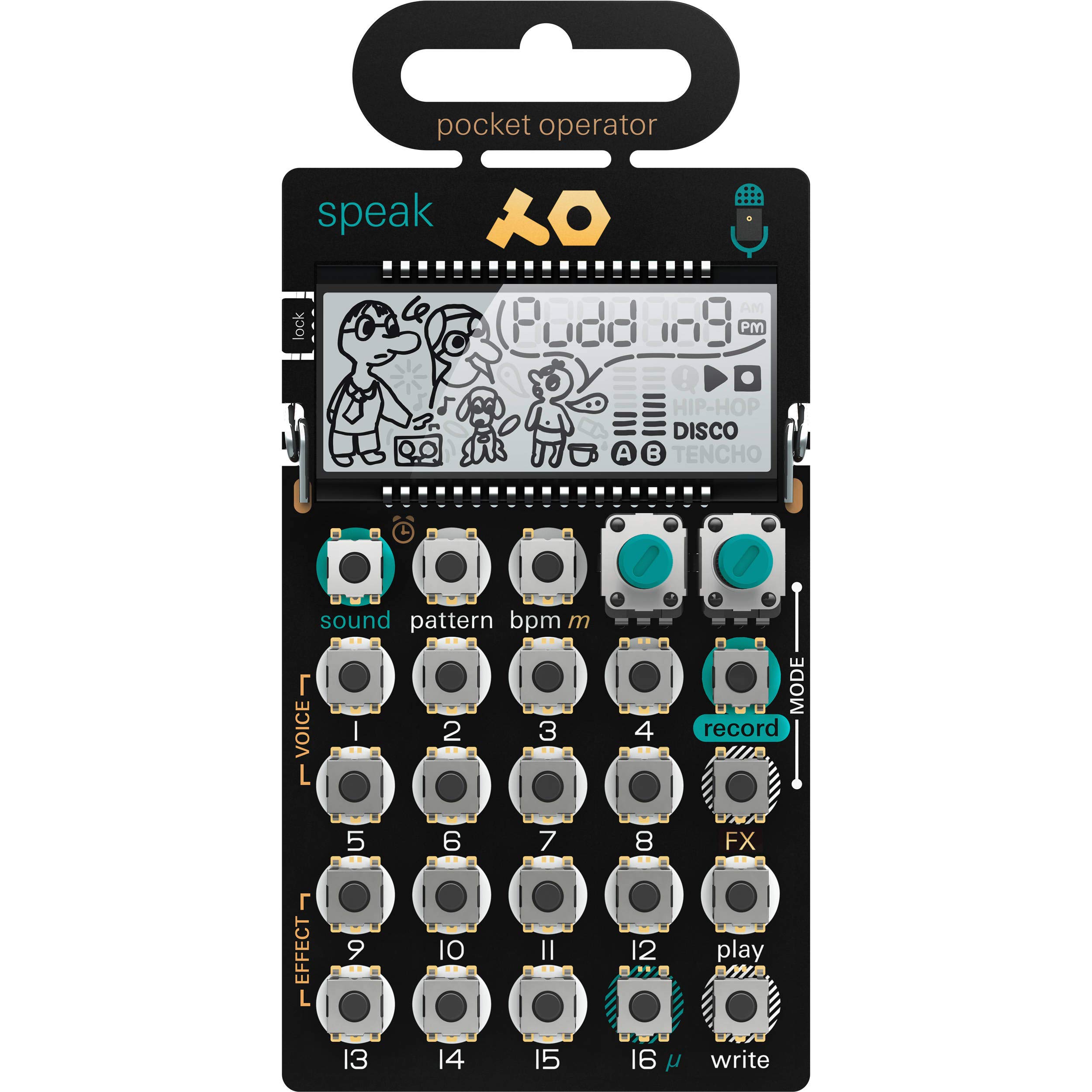 Foto 5 pulgar | Sintetizador Vocal, Sampler, Secuenciador, Teenage Engineering Po-35 - Venta Internacional.