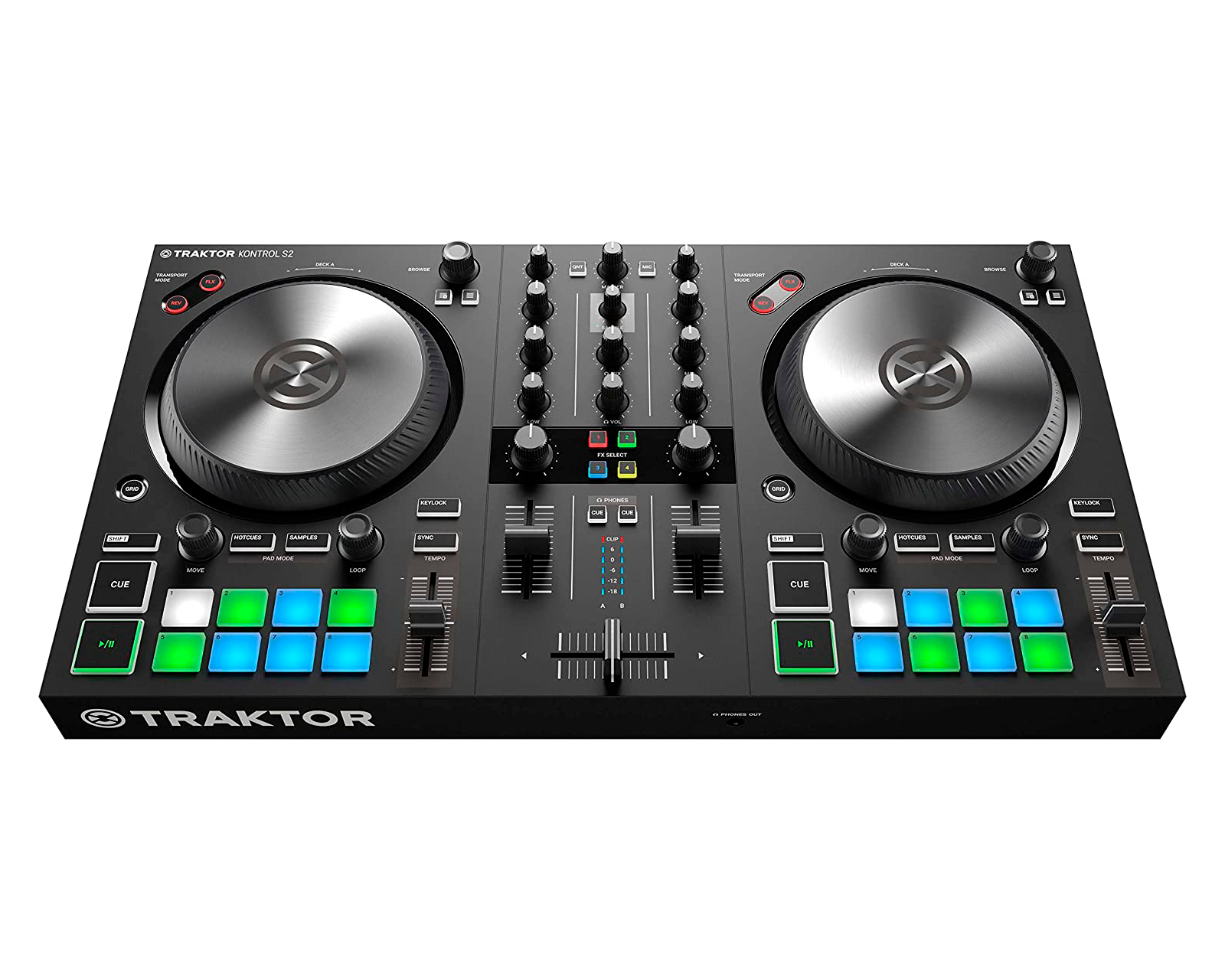 Controlador Marca Native Intruments Modelo Traktor Kontrol S3 color Negro