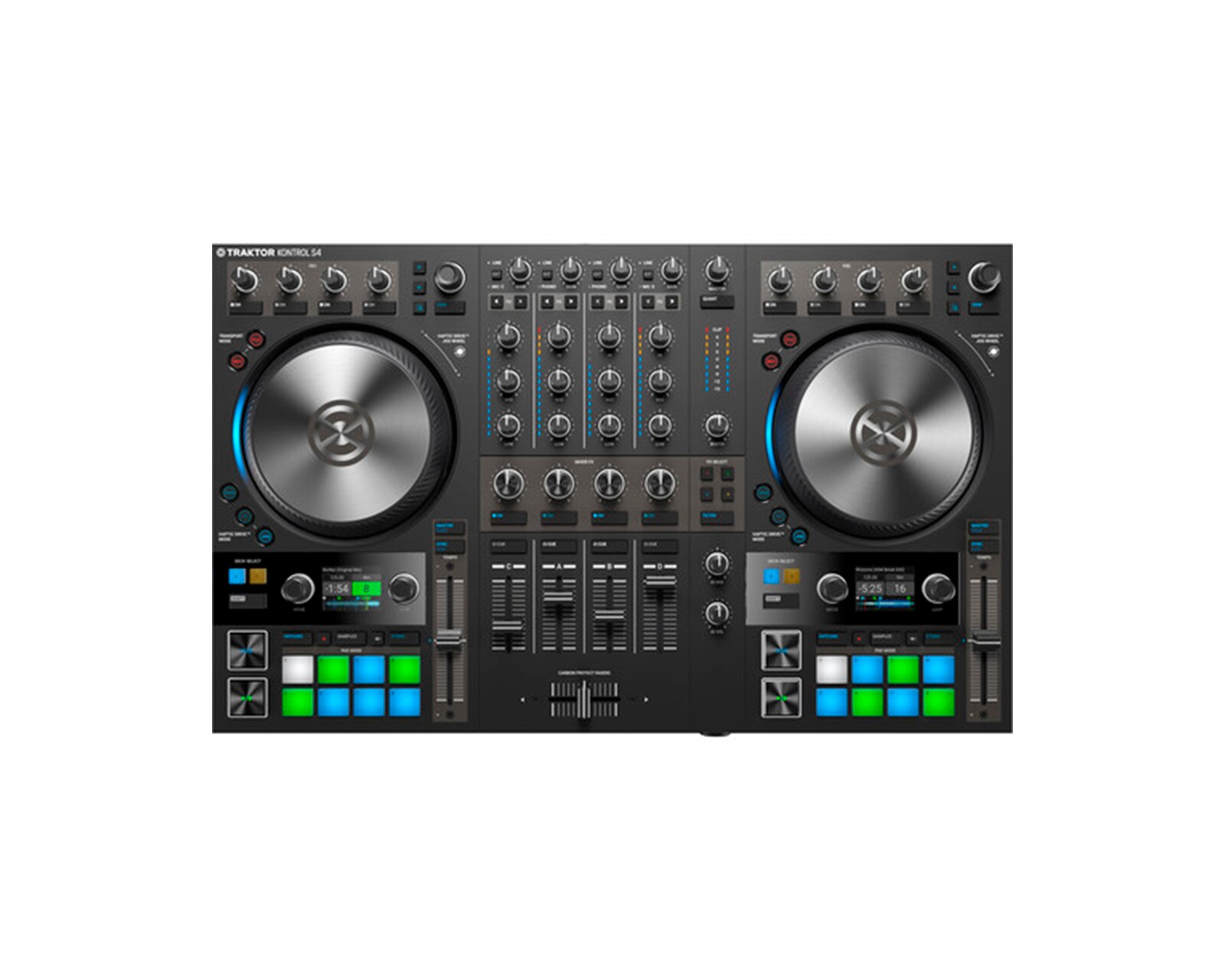 Controlador Native Instruments Traktor Kontrol S4 color Negro $24,599