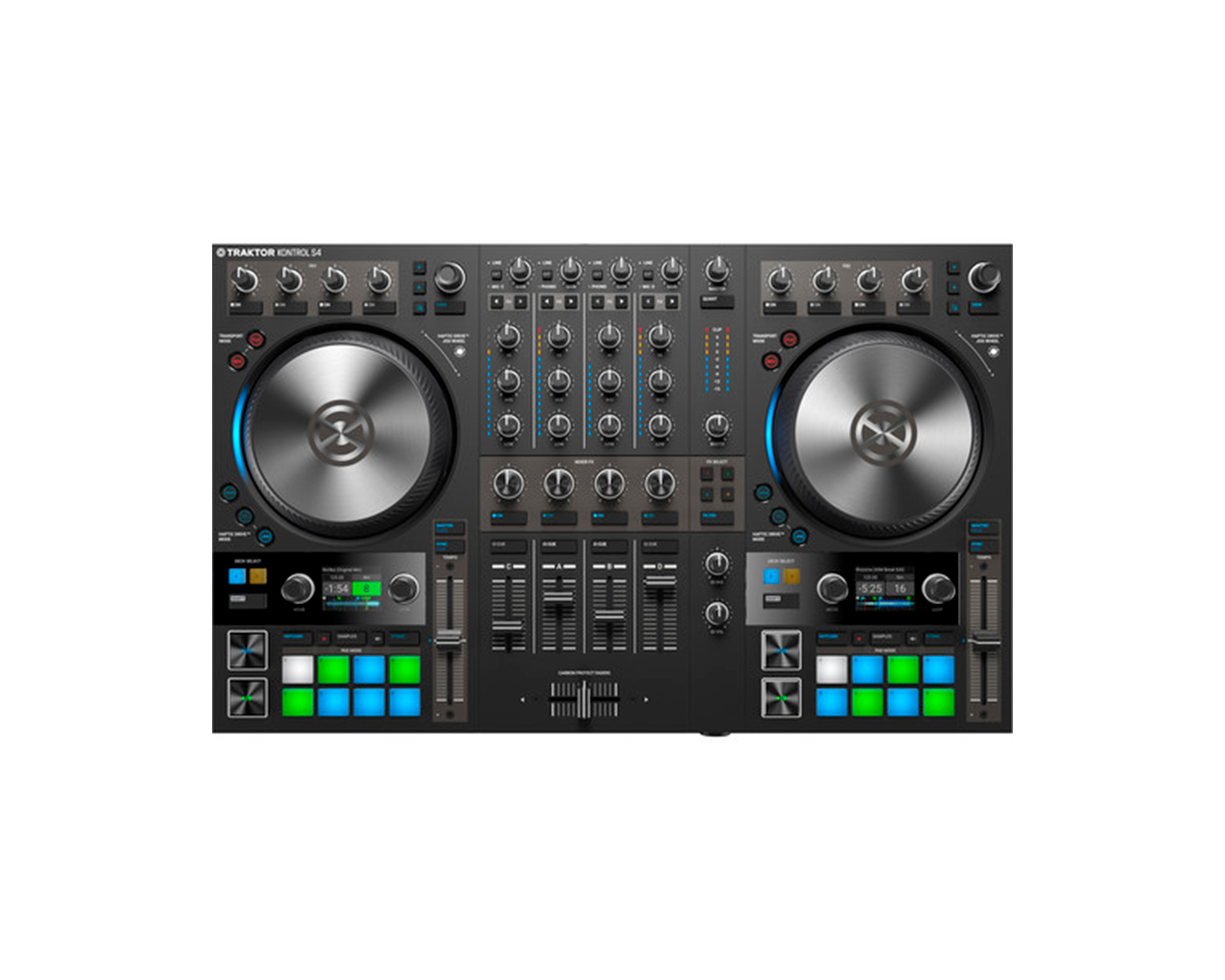 Controlador Native Instruments Traktor Kontrol S4 color Negro