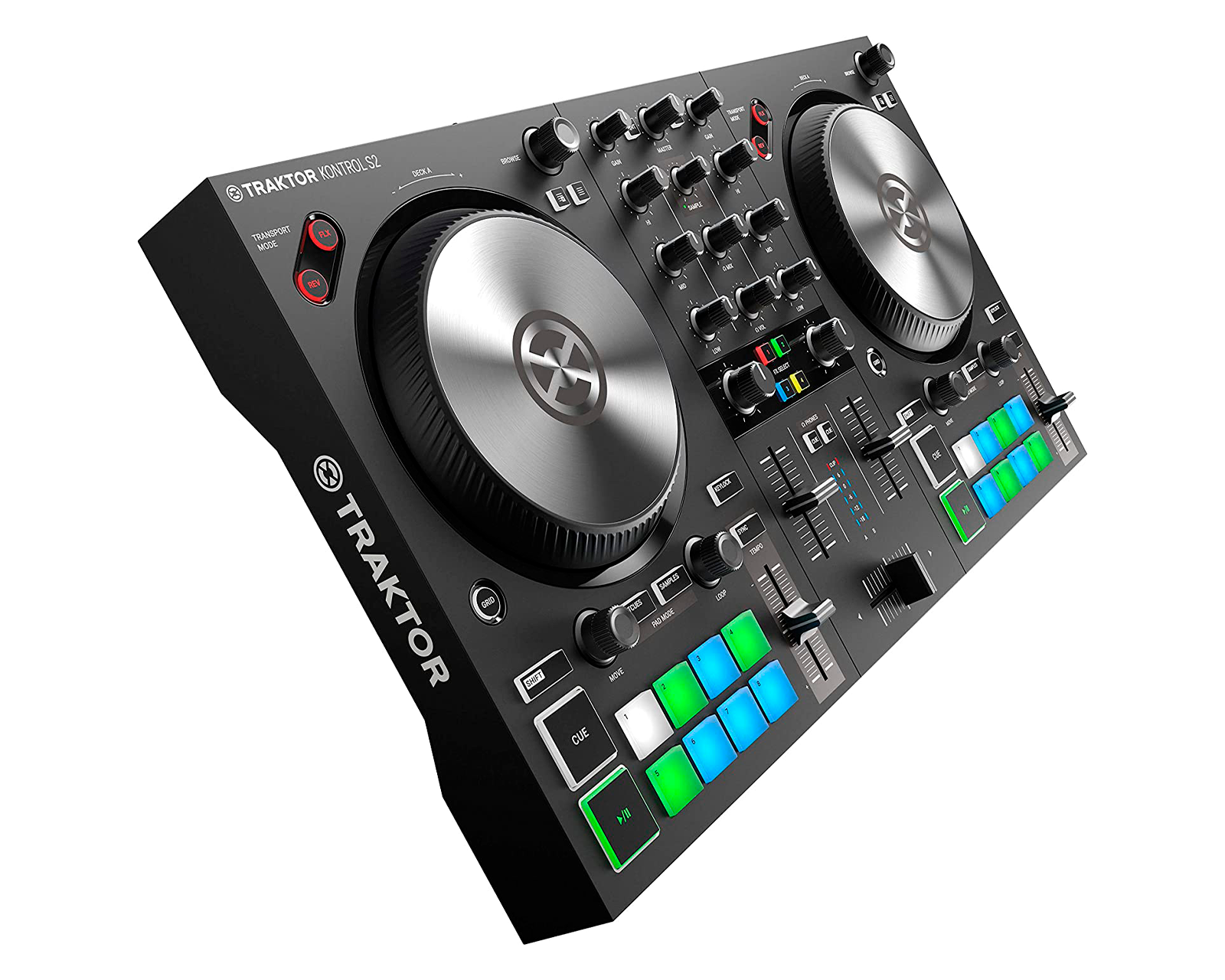 Controlador Native Instruments Traktor Kontrol S2 Color Negro