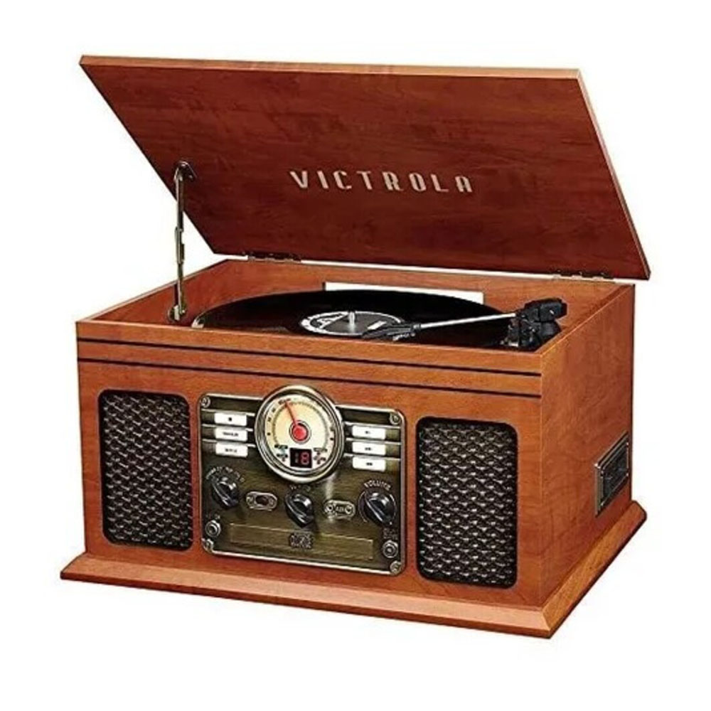 Tornamesa Bluetooth Victrola Mod. Vta-200b color Caoba