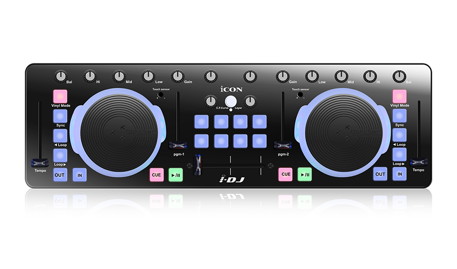 Controlador Midi Icon para DJ IDJ