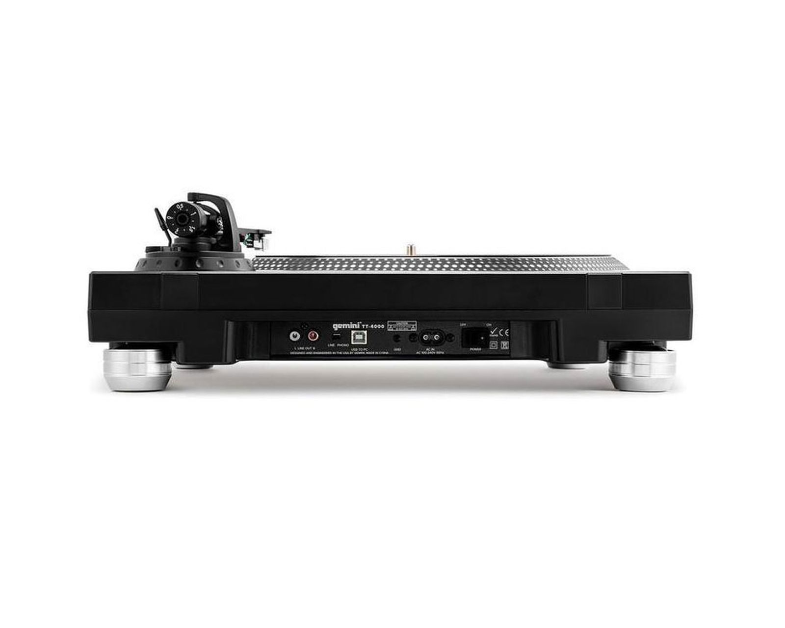 Foto 3 pulgar | Tocadiscos Gemini TT-4000 de Motor Directo/Interface USB/33, 48, 78 RPM/RCA