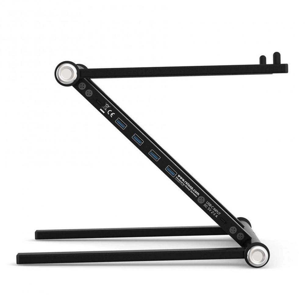 Foto 8 pulgar | Base Stand Hub Soporte Ajustable para Laptop