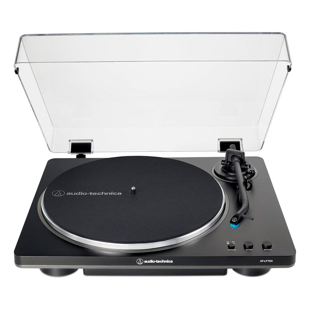 Tornamesa Audio Technica At-lp70x-bg Color Multicolor De Transmisión Por Correa