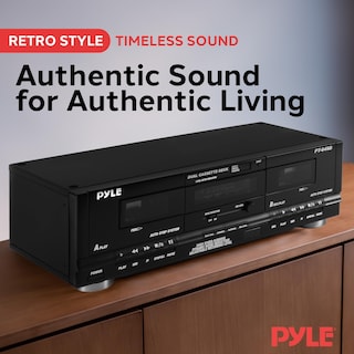 Foto 7 | Reproductor Multimedia Digital Con Doble Casete Pyle Home 110 V/220 V - Venta Internacional.