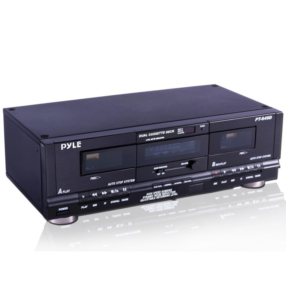 Foto 2 pulgar | Grabación De Música Doméstica Pyle Con Doble Casete, 110 V/220 V - Venta Internacional.