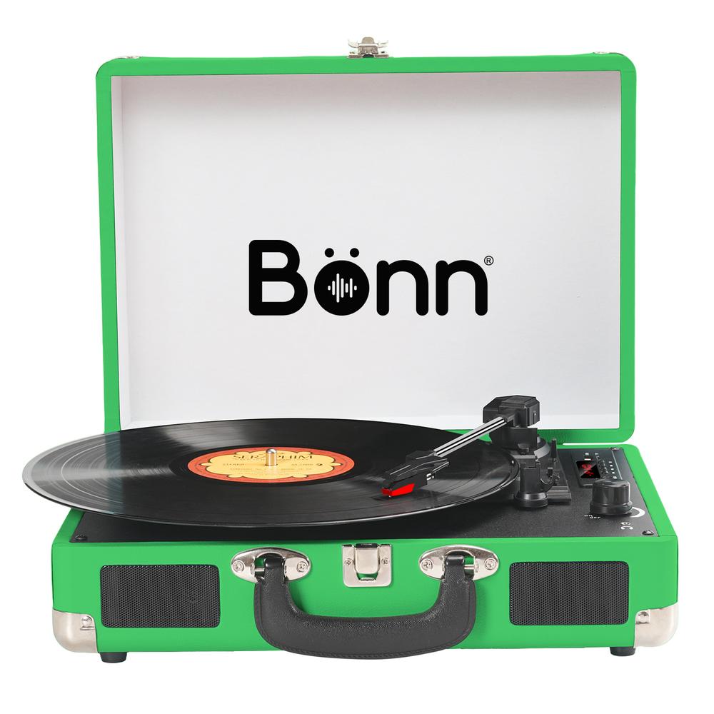 Foto 1 | Tocadiscos Bluetooth Tipo Maletín Portátil Bonn