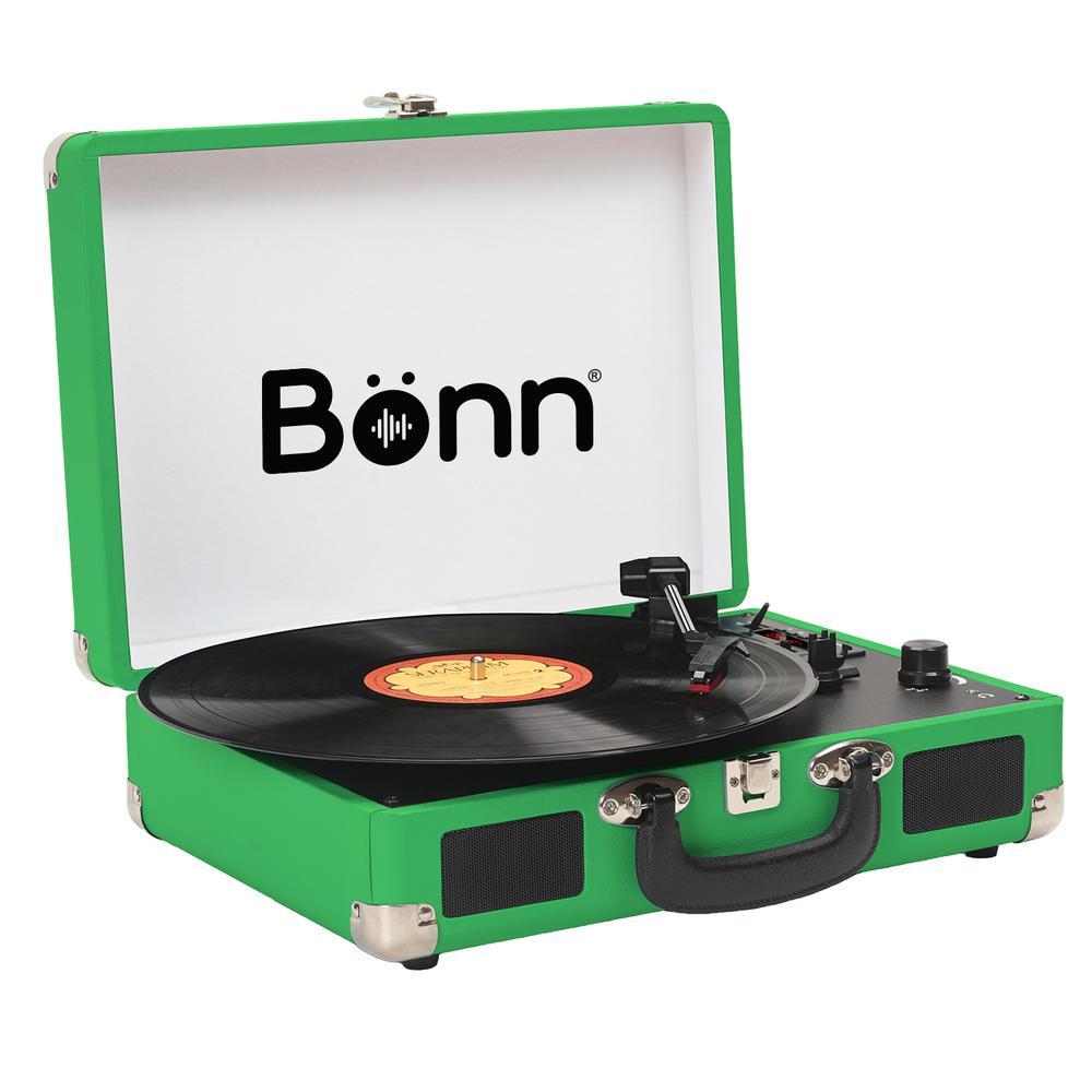 Foto 2 | Tocadiscos Bluetooth Tipo Maletín Portátil Bonn