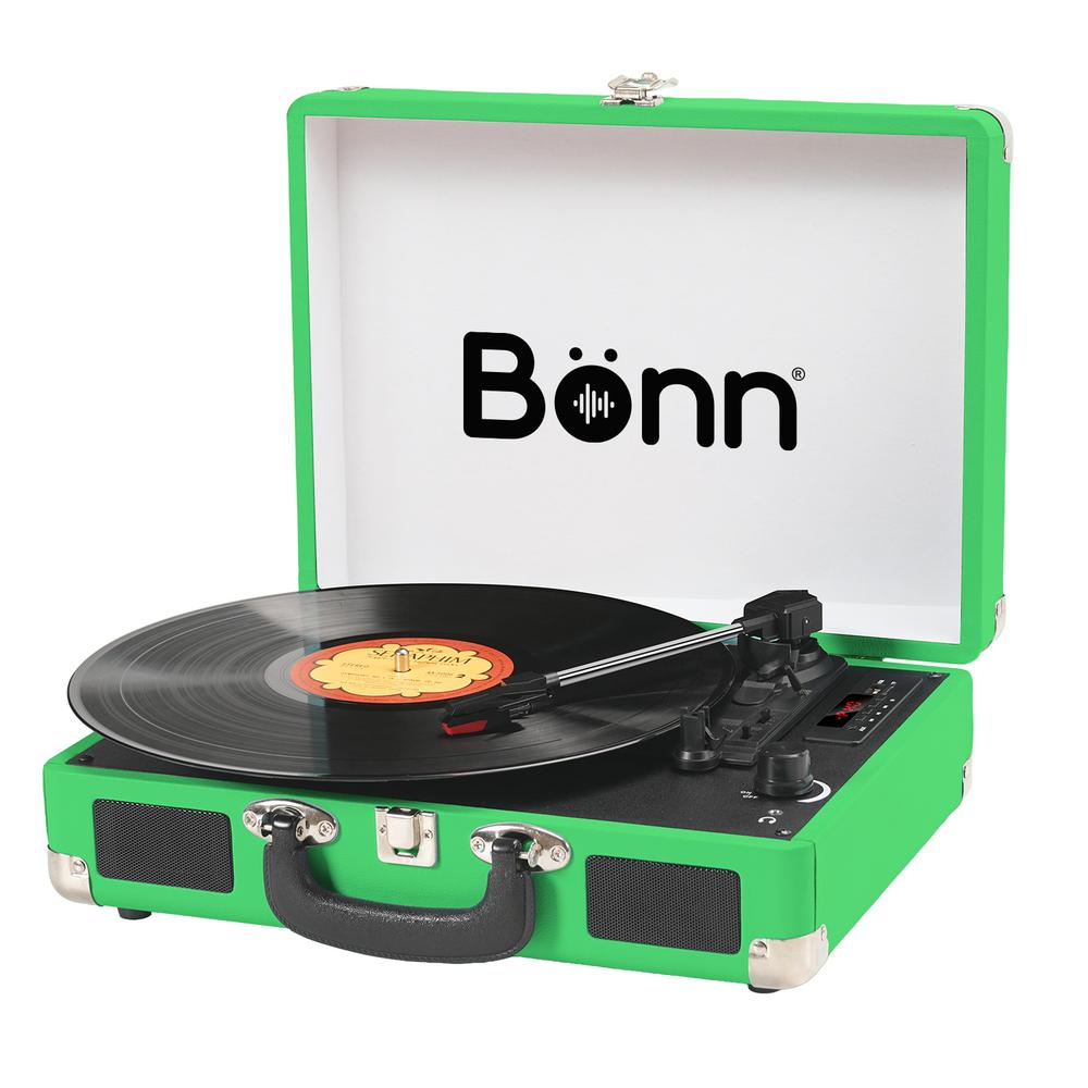 Foto 4 pulgar | Tocadiscos Bluetooth Tipo Maletín Portátil Bonn