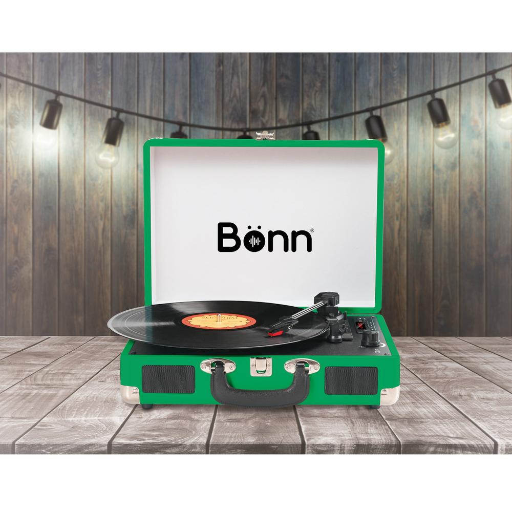 Foto 4 | Tocadiscos Bluetooth Tipo Maletín Portátil Bonn