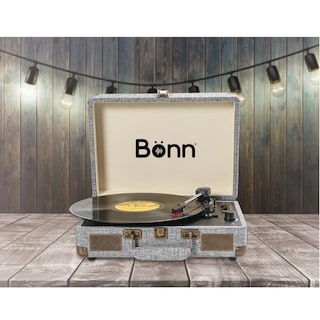 Foto 4 | Tocadiscos Bluetooth Tipo Maletín Portátil Bonn