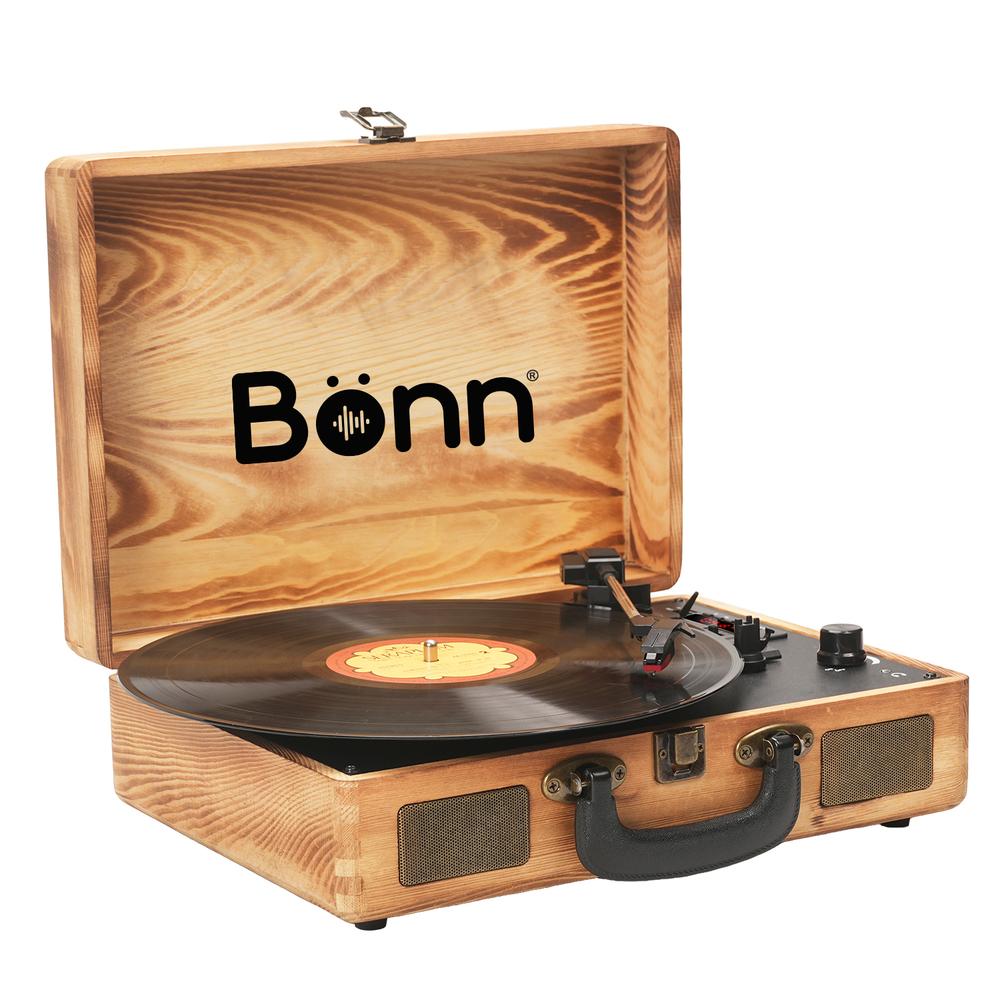 Foto 4 pulgar | Tocadiscos Bluetooth Tipo Maletín Portátil Bonn