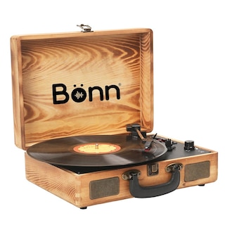 Foto 3 | Tocadiscos Bluetooth Tipo Maletín Portátil Bonn