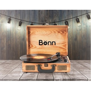 Foto 4 | Tocadiscos Bluetooth Tipo Maletín Portátil Bonn