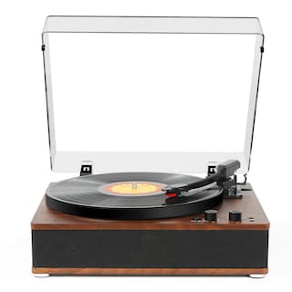 Foto 4 | Tocadiscos Bluetooth Y Usb Retro Caoba Bonn