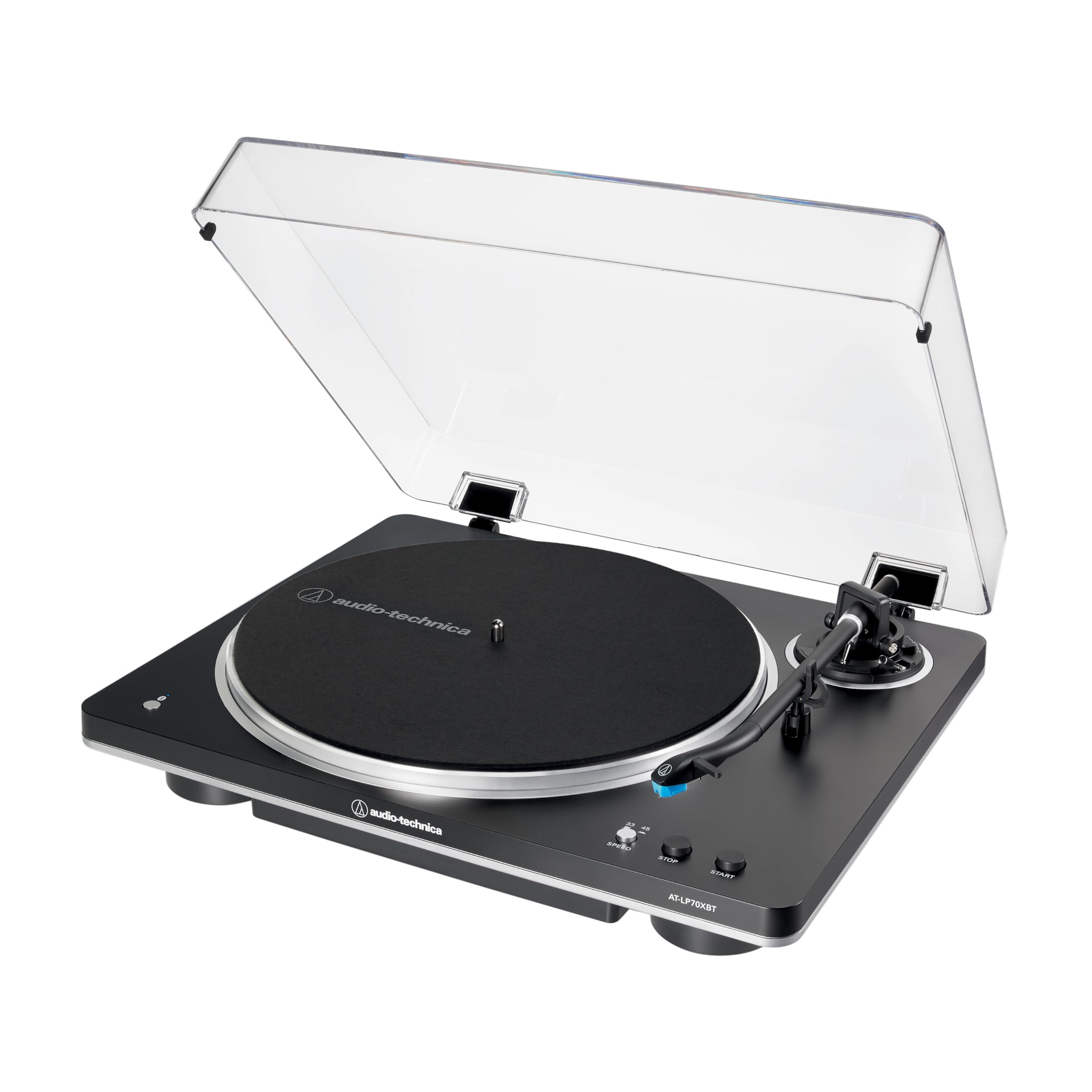 Foto 2 | Tocadiscos Inalámbrico Audio-technica At-lp70xbt-bs Negro/plateado - Venta Internacional.
