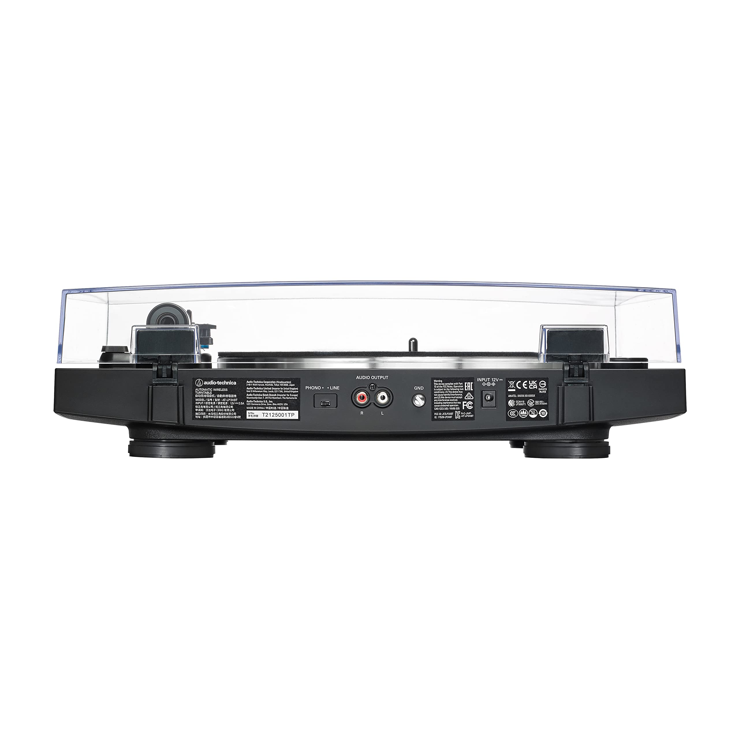Foto 6 pulgar | Tocadiscos Bluetooth Audio-technica At-lp3xbt-bk Negro - Venta Internacional.