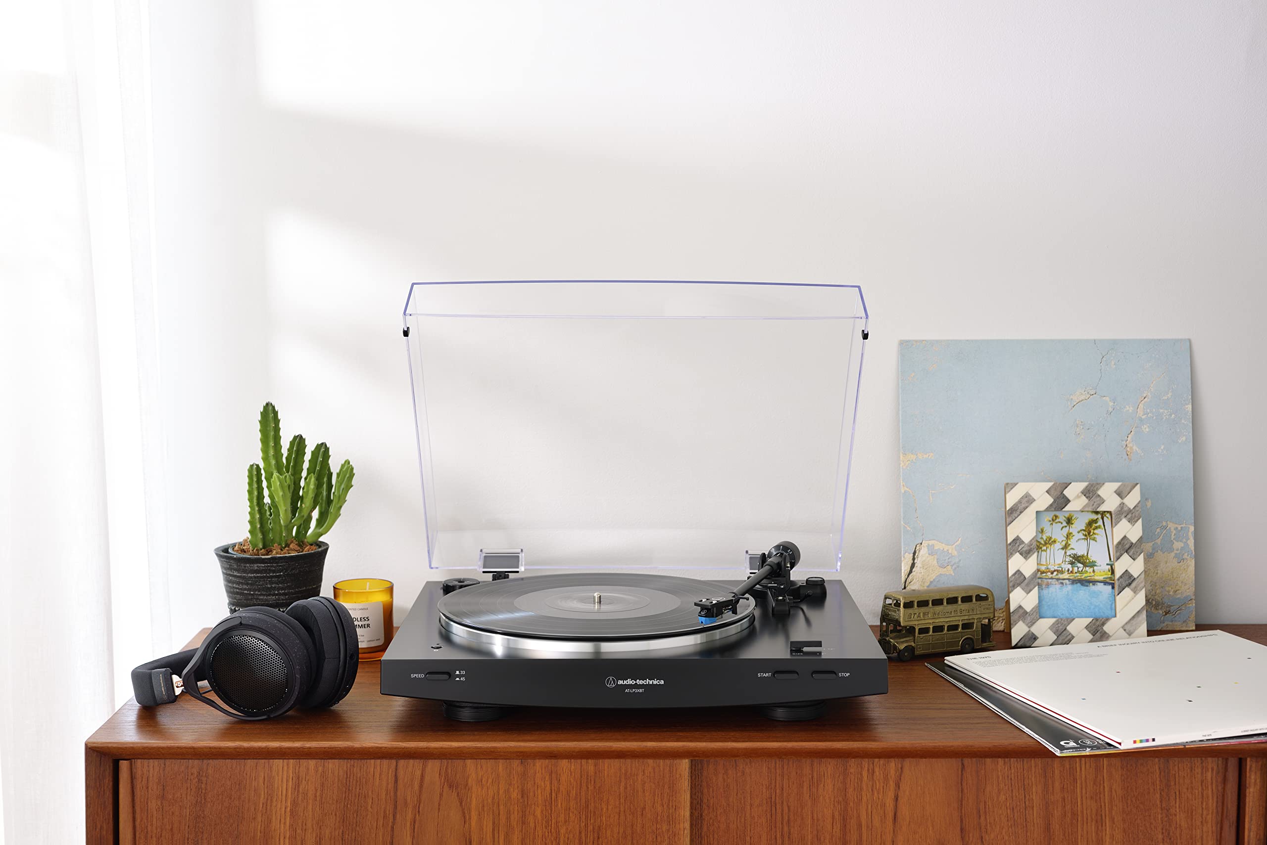 Foto 7 | Tocadiscos Bluetooth Audio-technica At-lp3xbt-bk Negro - Venta Internacional.