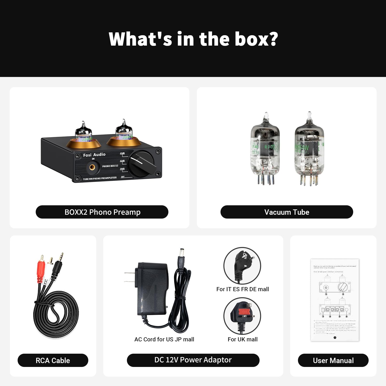 Foto 6 | Preamplificador Phono Fosi Audio Box X2 Mini Estéreo Hi-fi Con Gain Gear - Venta Internacional.