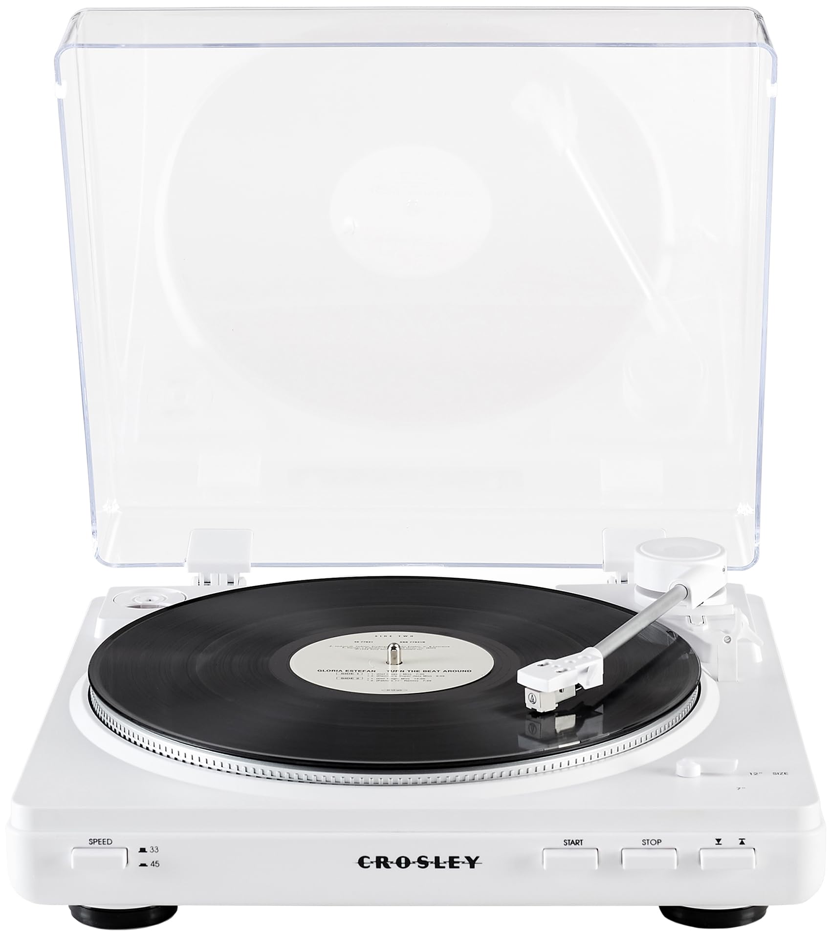 Foto 2 pulgar | Tocadiscos Crosley T400d-wh Bluetooth De 2 Velocidades Blanco - Venta Internacional.